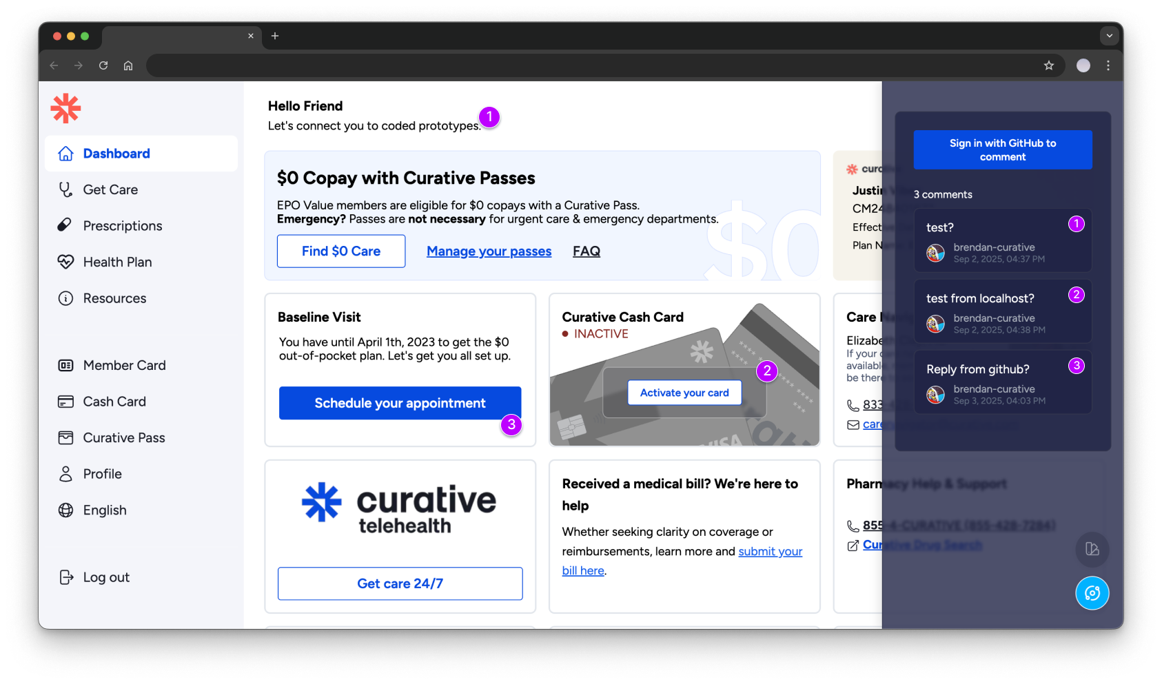 AI Prototyping Framework screenshot