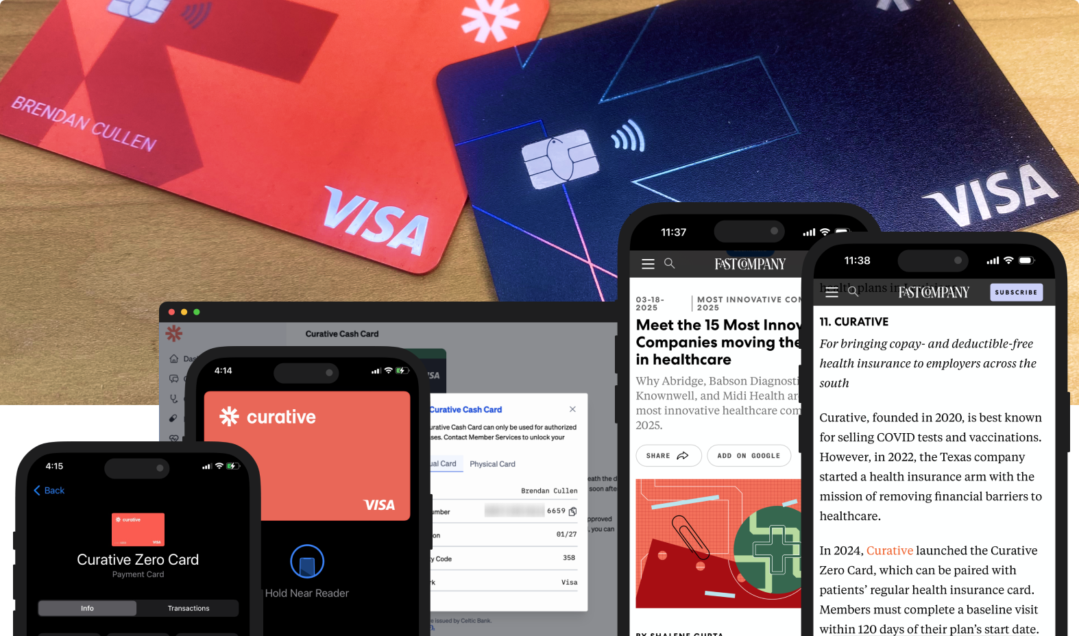 Curative Cash Card